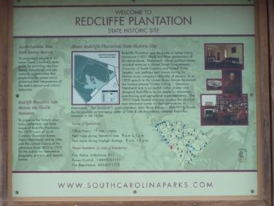 Redcliffe Plantation Marker image. Click for full size.