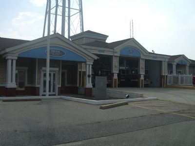 Kill Devil Hills Fire Rescue Memorial Marker image. Click for full size.