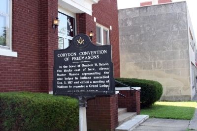 Freemasons Marker - Wide View. Click for full size. Freemasons Marker - Wide View image. Click for full size.