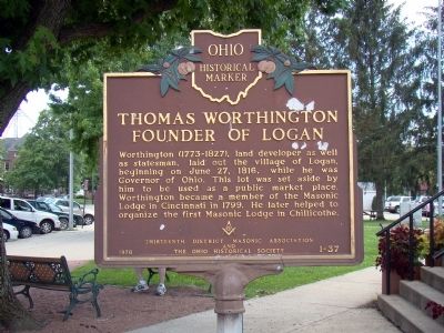 Thomas Worthington Marker image. Click for full size.