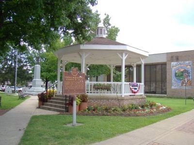 Thomas Worthington Marker at the Gazebo image. Click for full size.