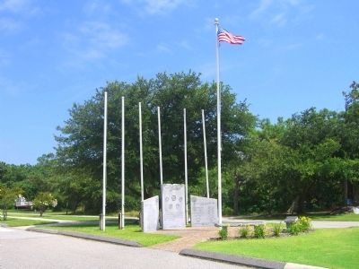 Dare County's Tribute to Veterans Marker image. Click for full size.