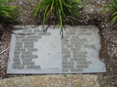 Dare County's Tribute to Veterans Committee List image. Click for full size.