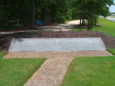 Dare County's Tribute to Veterans Side Marker </b>(South Side) image. Click for full size.