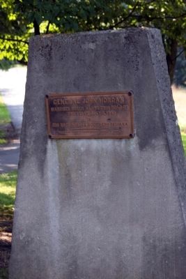Monument with Small Plaque. Click for full size. Monument with Small Plaque image. Click for full size.