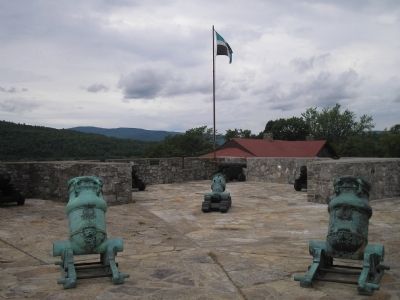 Northwest Bastion of Fort. Click for full size. Northwest Bastion of Fort image. Click for full size.