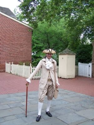 Philadelphia Historic Reenactor. Click for full size. Philadelphia Historic Reenactor image. Click for full size.