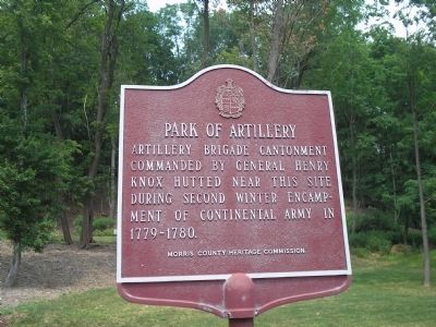 Park of Artillery Marker image. Click for full size.