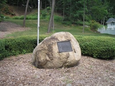 Marker on Mendham Avenue. Click for full size. Marker on Mendham Avenue image. Click for full size.