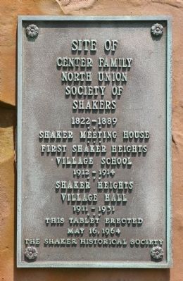 Site of Center Family Marker image. Click for full size.
