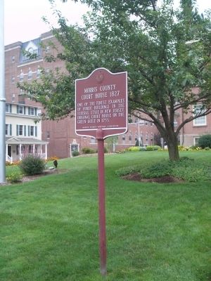 Marker on Washington Street. Click for full size. Marker on Washington Street image. Click for full size.