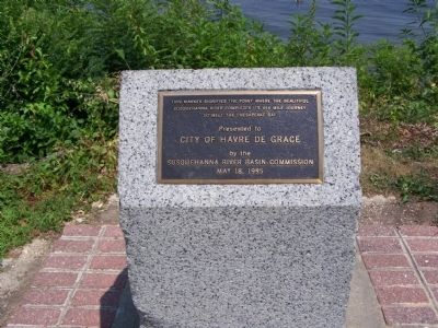 Susquehanna River/Chesapeake Bay Marker image. Click for full size.