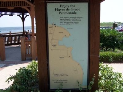 Enjoy the Havre de Grace Promenade Marker. Click for full size. Enjoy the Havre de Grace Promenade Marker image. Click for full size.