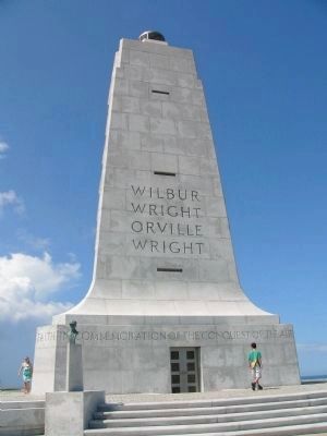 The Wright Brothers National Memorial image. Click for full size.