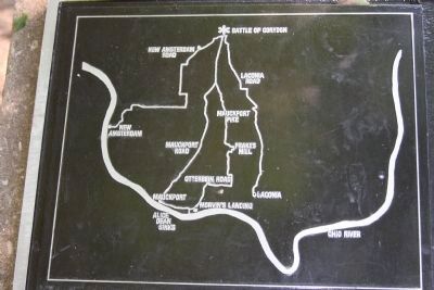Battle of Corydon Map image. Click for full size.