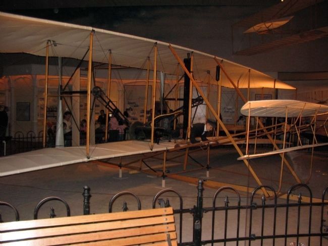 The 1903 Wright Flyer. Click for full size. The 1903 Wright Flyer image. Click for full size.