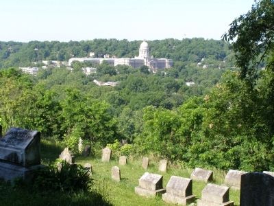 View from Daniel Boone's Grave image. Click for full size.