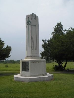Marker in Saratoga National Historical Park image. Click for full size.