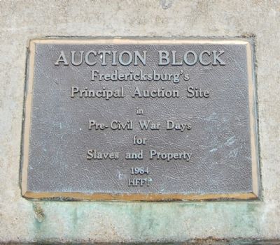 Auction Block Marker image. Click for full size.