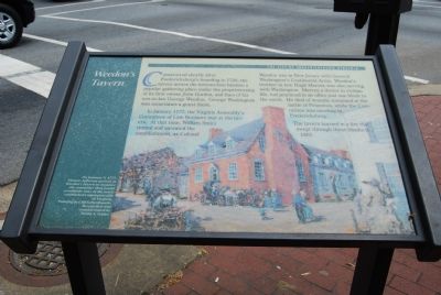 Weedon's Tavern Marker image. Click for full size.