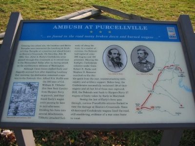 Ambush at Purcellville Marker image. Click for full size.