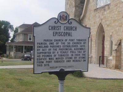 Christ Church Episcopal Marker image. Click for full size.