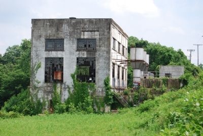 Abandoned Spotsylvania Electric Co. power plant image. Click for full size.