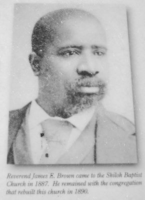 Rev. James E. Brown. Click for full size. Rev. James E. Brown image. Click for full size.