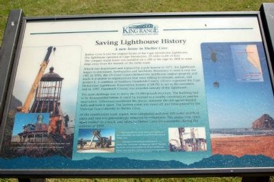 Saving Lighthouse History image. Click for full size.