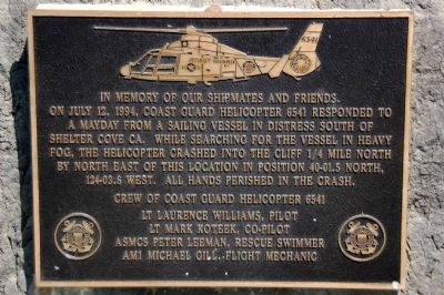 In Memory of Our Shipmates Marker image. Click for full size.