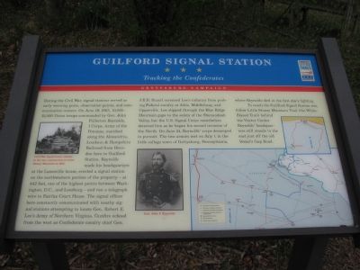 Guilford Signal Station Marker image, Touch for more information