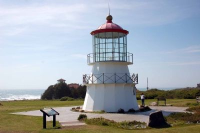 Historical Marker, Lighthouse and This Memorial. Click for full size. Historical Marker, Lighthouse and This Memorial image. Click for full size.