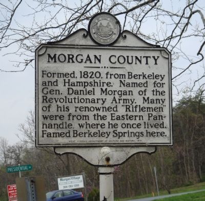 Morgan County Marker Face image. Click for full size.
