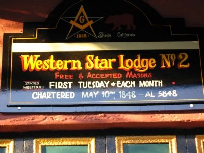 Sign over left door image. Click for full size.