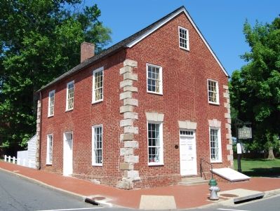 The Lewis Store and marker image. Click for full size.