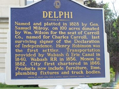 Delphi Marker. Click for full size. Delphi Marker image. Click for full size.