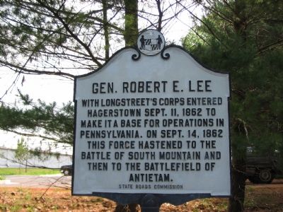 Gen. Robert E. Lee Marker image. Click for full size.