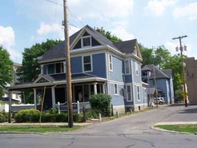 House located in the historic West Eighth Street District.. Click for full size. House located in the historic West Eighth Street District. image. Click for full size.