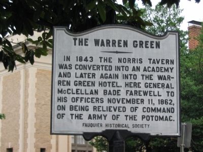 The Warren Green Marker image. Click for full size.