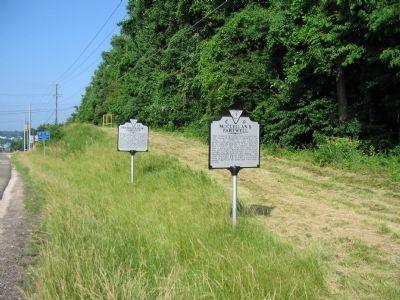 McClellan's Farewell and Fredericksburg Campaign Markers image. Click for full size.