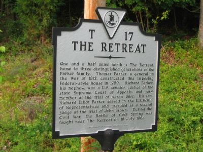 The Retreat Marker image. Click for full size.