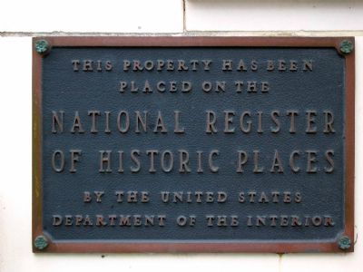 National Registery Marker image. Click for full size.