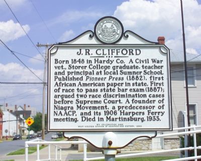 J. R. Clifford Marker image. Click for full size.