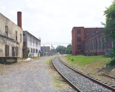 View of Tracks at Station, Southbound. Click for full size. View of Tracks at Station, Southbound image. Click for full size.
