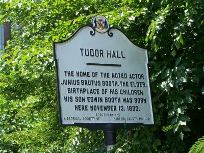 TUDOR HALL Marker. Click for full size. TUDOR HALL Marker image. Click for full size.