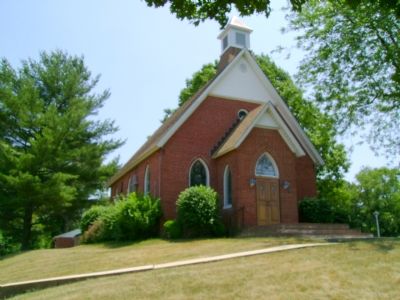 Cokesbury United Methodist Church and Cemetery image. Click for full size.