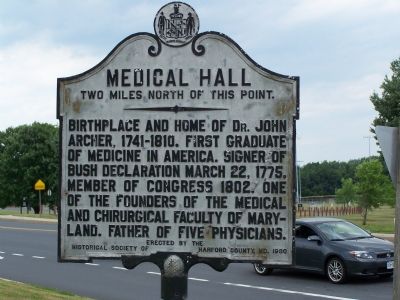 Medical Hall Marker image. Click for full size.