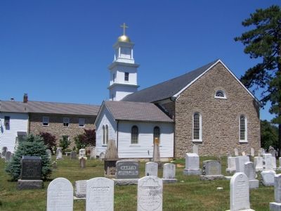 Church and Cemetery image. Click for full size.