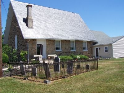 Trappe Church and Cemetery. Click for full size. Trappe Church and Cemetery image. Click for full size.