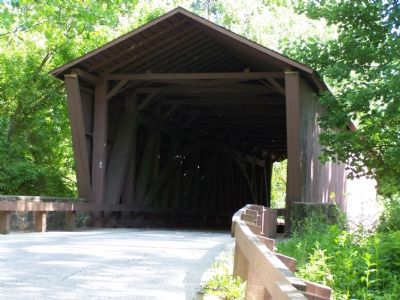 Jericho Covered Bridge image. Click for full size.